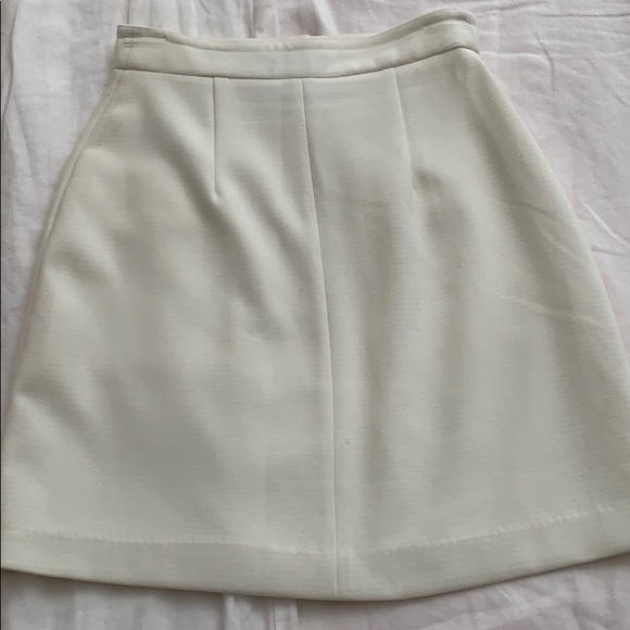 Ivory button down skirt - Picture 4 of 4